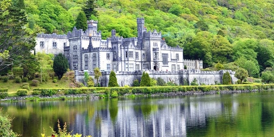 Vista de la Abadia Kylemore Que Ver en la Isla Esmeralda
