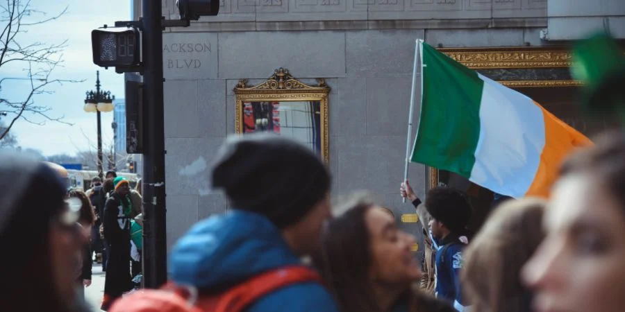 Adopción de la  Bandera de Irlanda del Sur