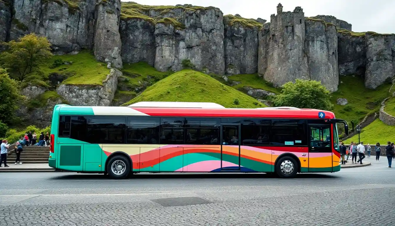 Buses en irlanda. Transporte Público