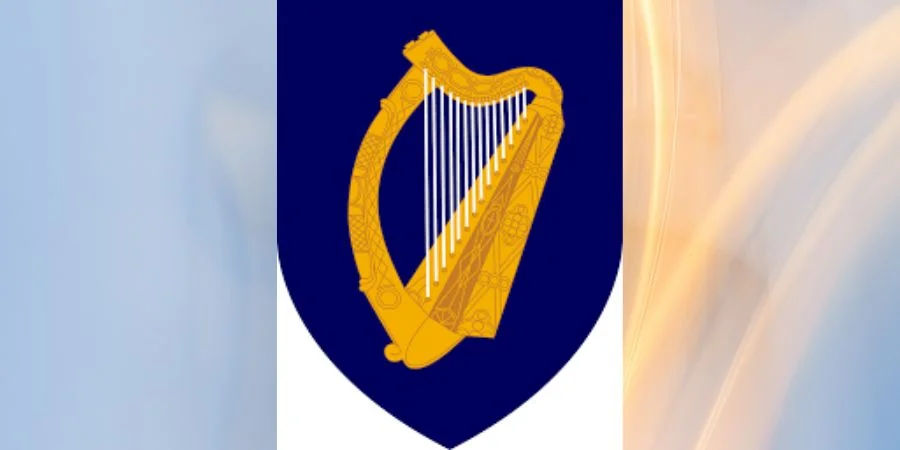 emblema y simbolo ielandés escudo de Irlanda