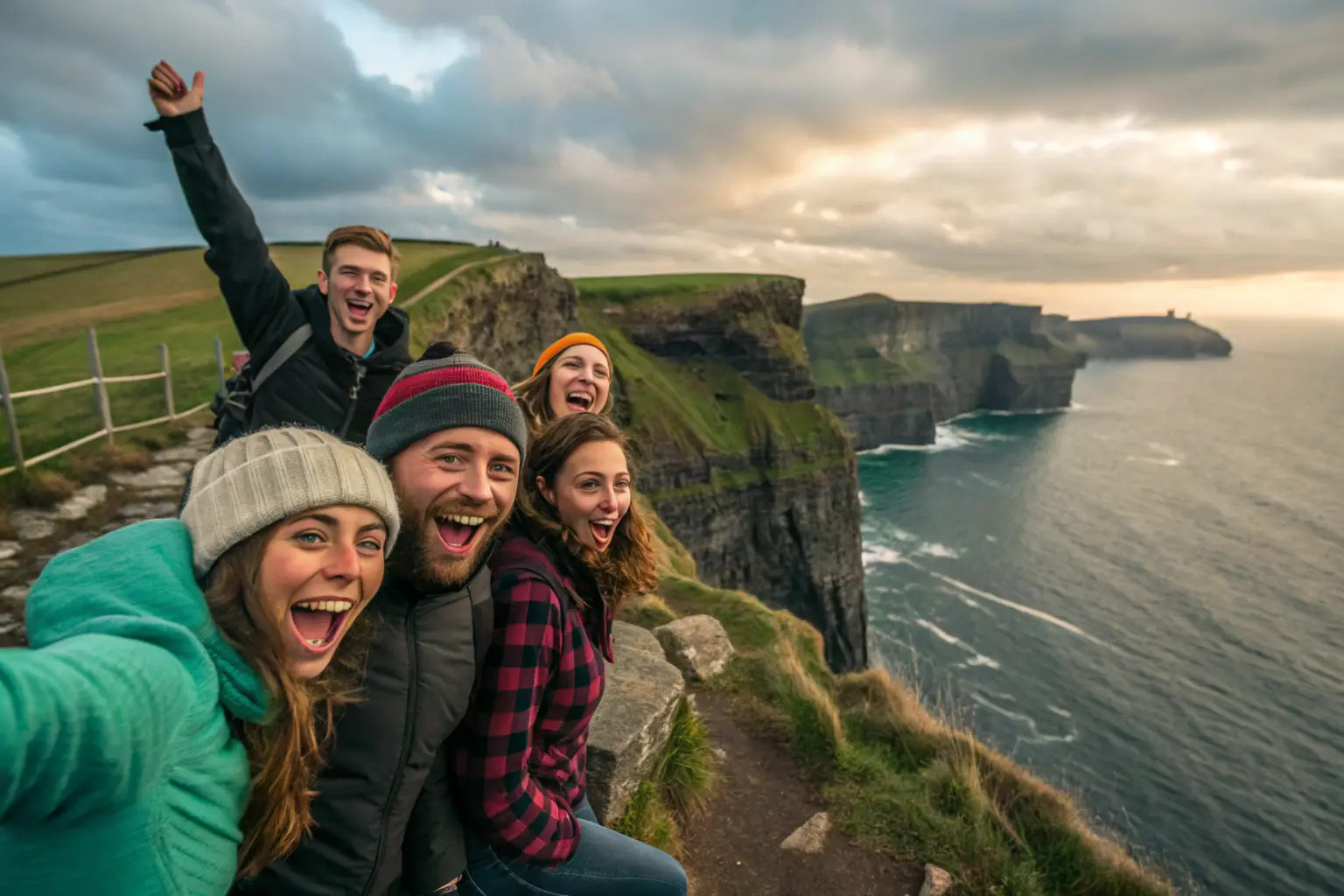 Estudiar Inglés en Galway Irlanda Cliff de Moher