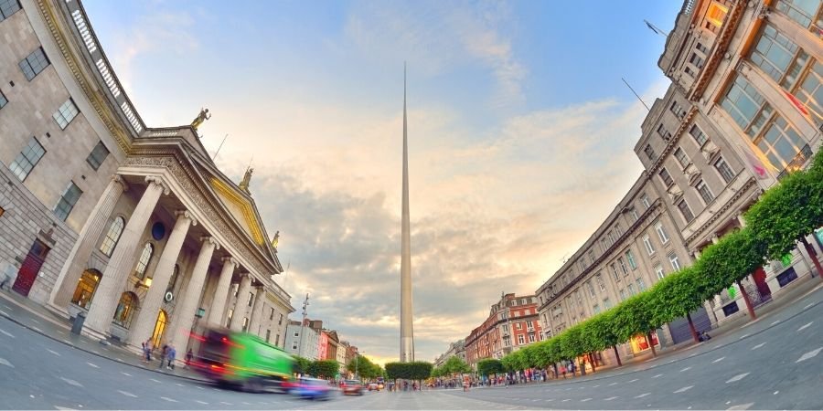 bella ciudad de Dublín