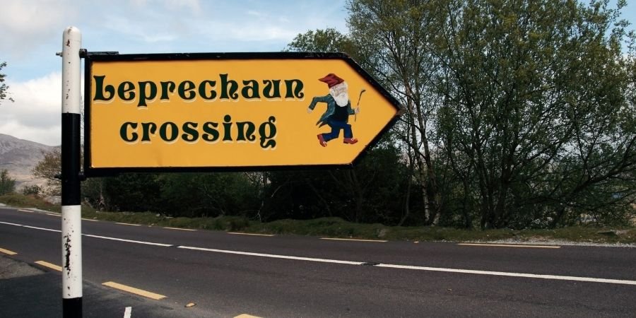 duende irlandés de la suerte