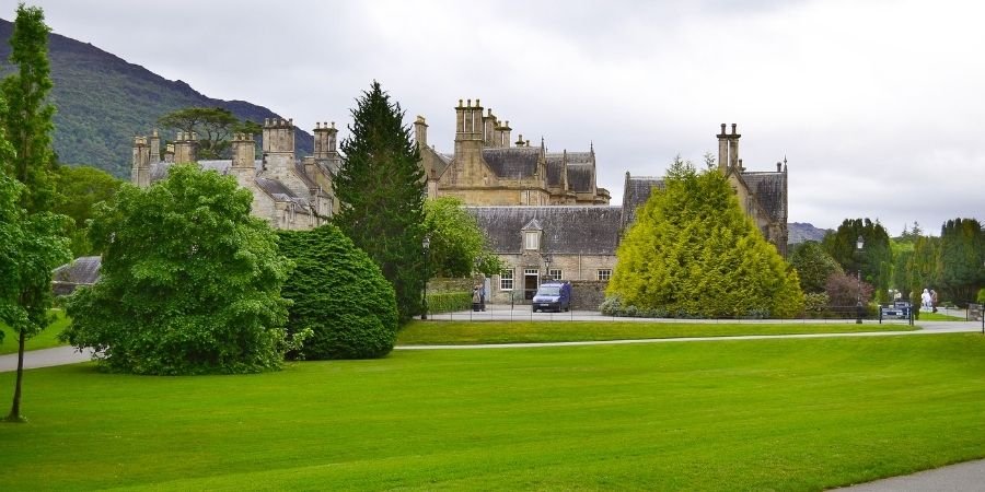 la casa de Muckross Jardines de Muckross House