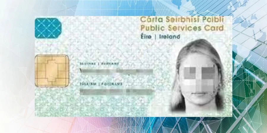 PSC Irlanda tarjeta de servicios publicos Irlanda