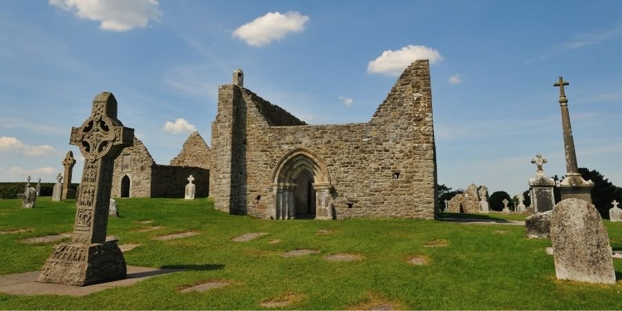 La abadía de Clonmacnoise