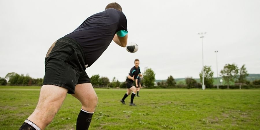 Hombres Jugando Ruby como Deportes Irlandeses