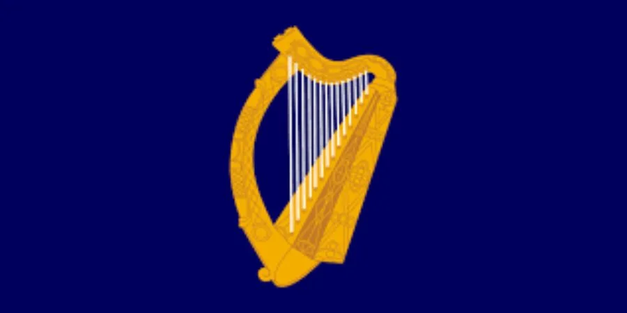 emblema de la Presindecia Irlanda bandera