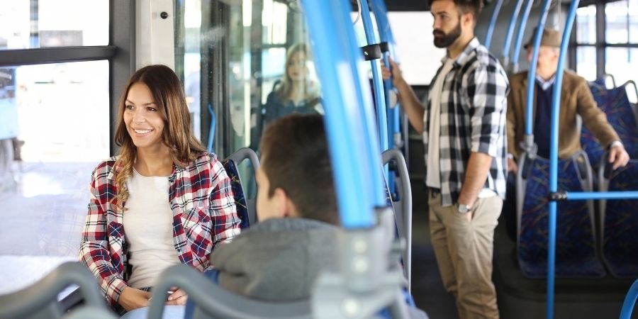 Transporte Público Dublín pasajeros