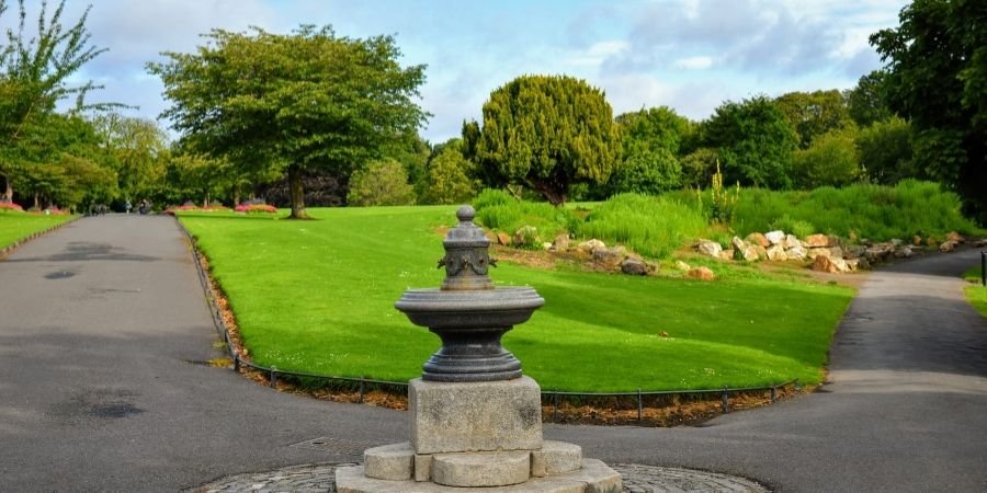 jardines en el Parque Phoenix