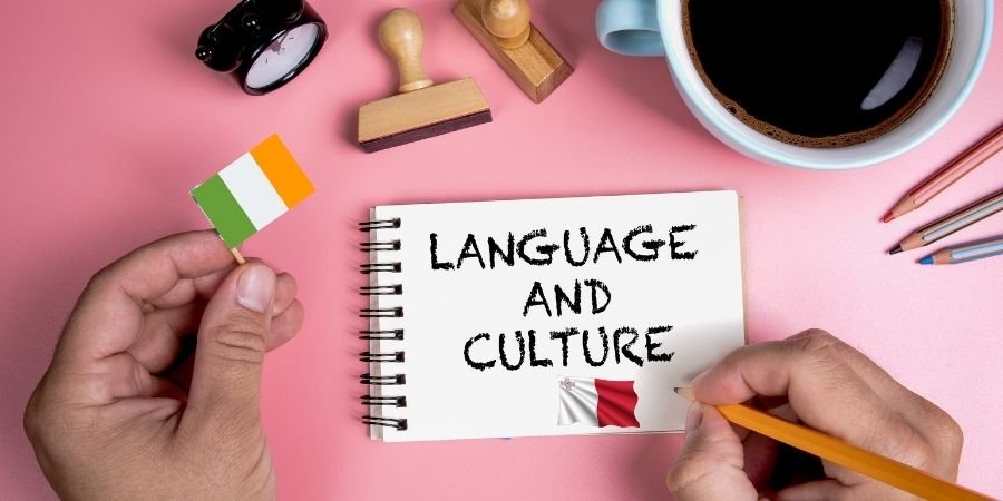 lenguaje y cultura de malta e irlanda