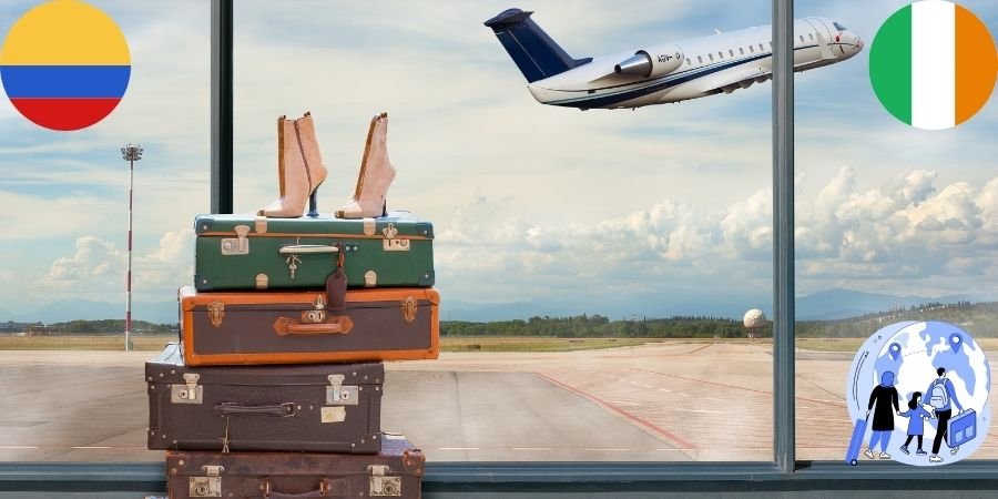 aeropuerto Emigrar a Irlanda desde Colombia